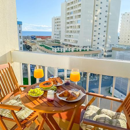 Luxury 2 Min Beach With Balcony, Ocean View, Wifi, Ac, Smarttv Portimão Exterior photo