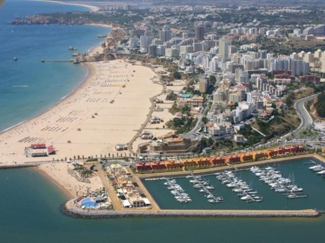 Luxury 2 Min Beach With Balcony, Ocean View, Wifi, Ac, Smarttv Portimão Exterior photo
