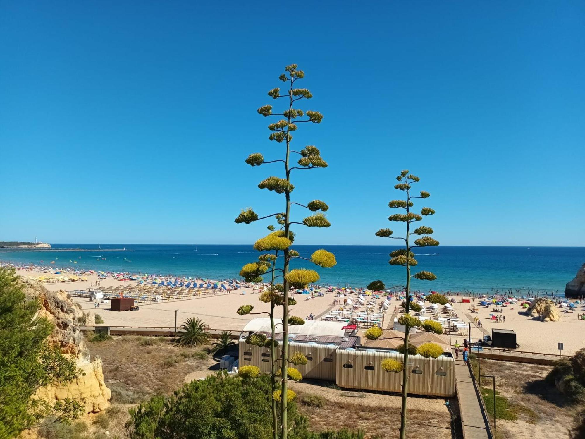Luxury 2 Min Beach With Balcony, Ocean View, Wifi, Ac, Smarttv Portimão Exterior photo