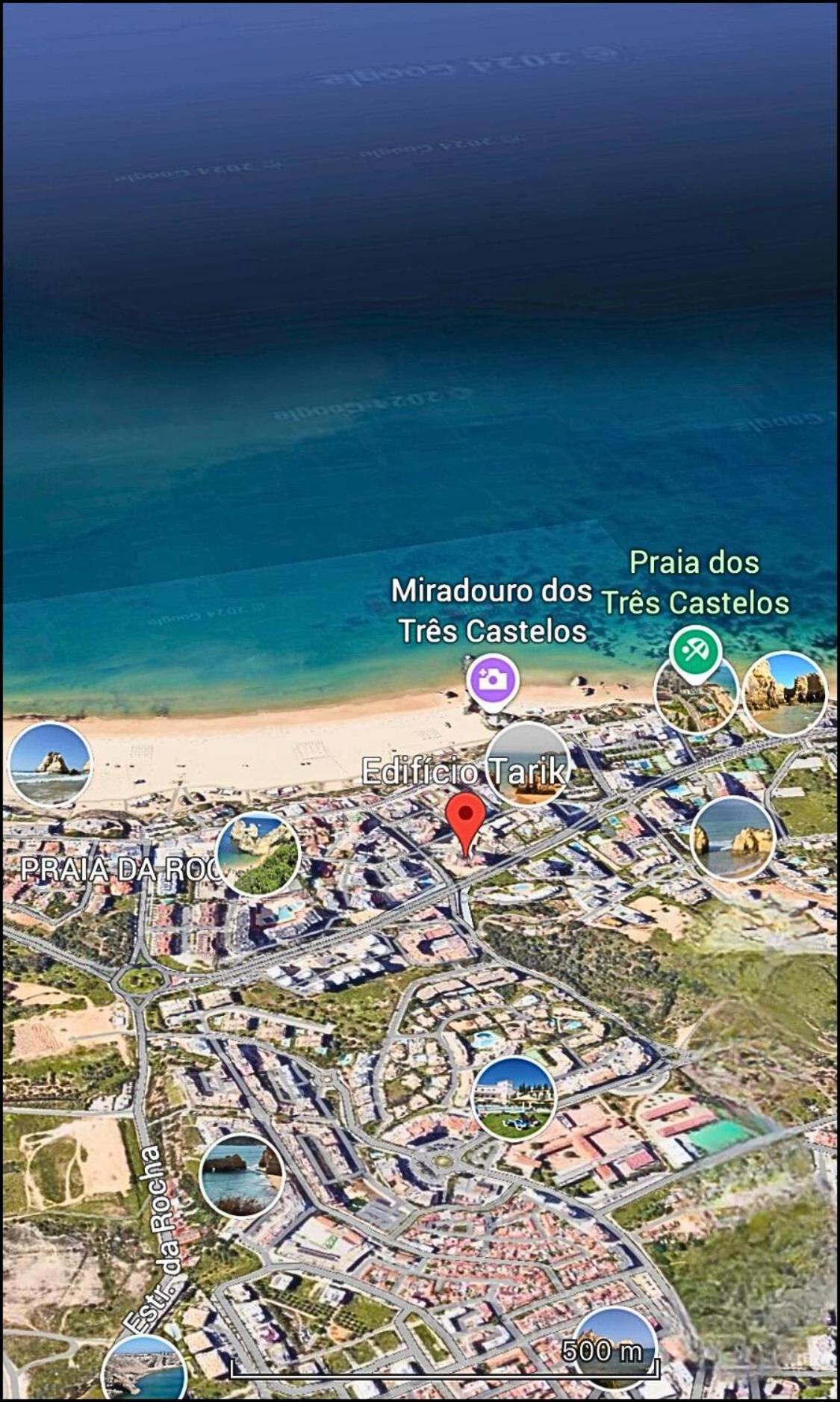 Luxury 2 Min Beach With Balcony, Ocean View, Wifi, Ac, Smarttv Portimão Exterior photo